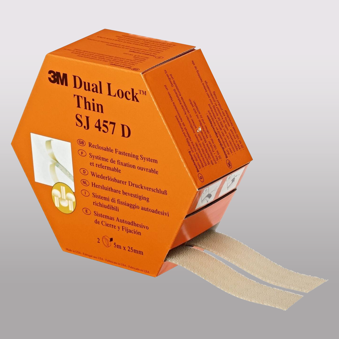 3M™ Dual Lock™ SJ457D Druckverschlussband, flach