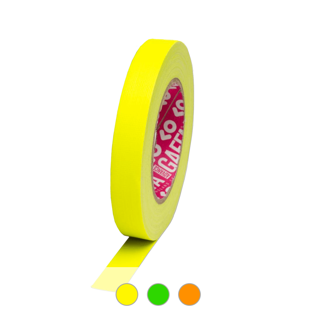 Gewebeklebeband Gaffa AT215 neon-fluoreszierend