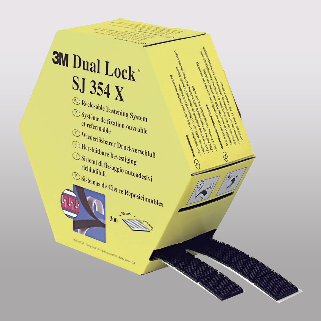 3M™ Dual Lock™ Flexibler Druckverschluss SJ354 X Zuschnitte -> 1 VE = 4 Packungen